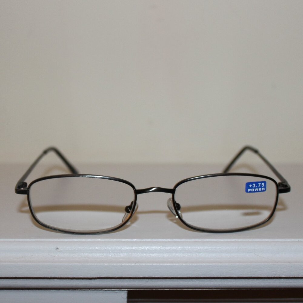 HIlco Men's Reading Glasses +3.75 (VR105)